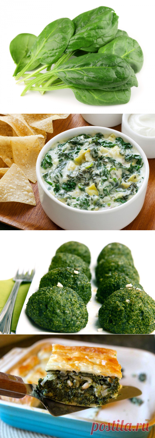 Что приготовить из шпината | Волшебная Eда.ру