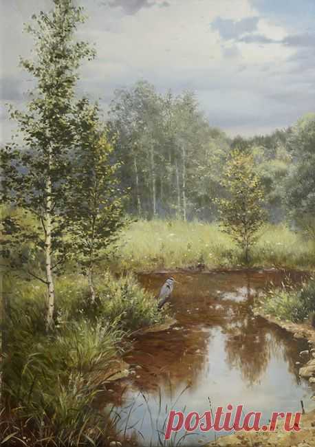 Очарование пейзажа. Художник Владимир Александров.