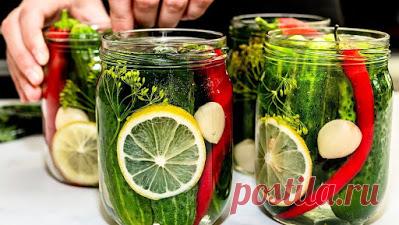 Сытно и вкусно: Вкусные огурцы, хрустящие как снег