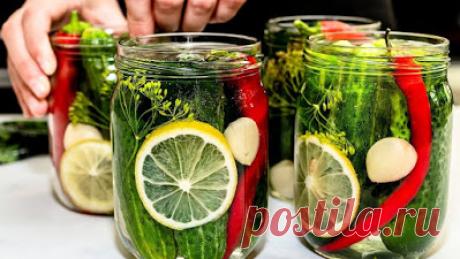 Сытно и вкусно: Вкусные огурцы, хрустящие как снег