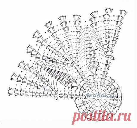Берет крючком — работа Валентины Литвиновой