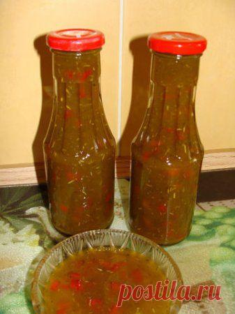 Кетчуп из зелёных помидор - чатни » Жрать.ру