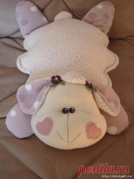 Детские подушки-зверушки