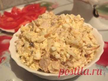 Салат рыбный из хека