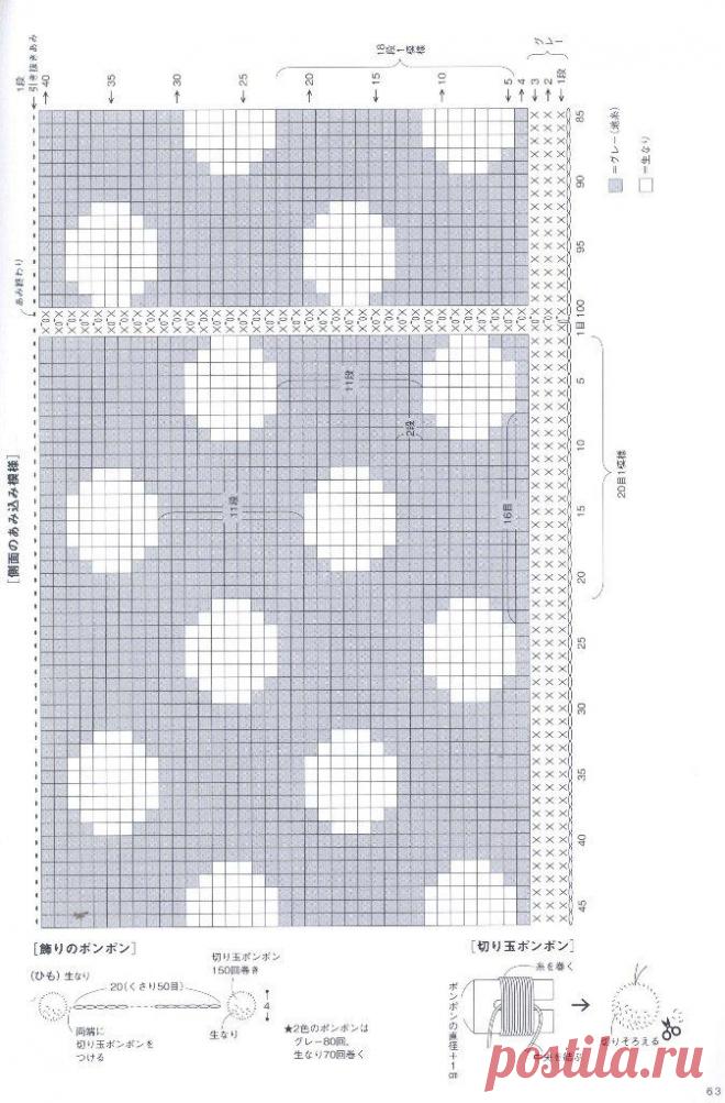 Hand-knitted cute bag & pouch ,стр.63