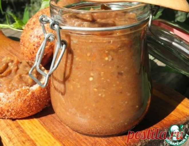 Икра кабачково-баклажанная – кулинарный рецепт