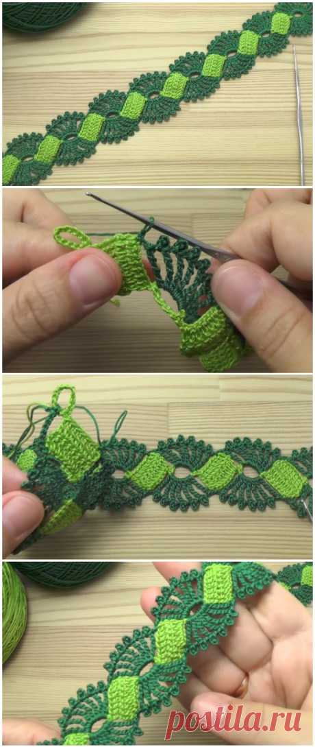 Crochet Easy Ribbon Lace Tape - ilove-crochet