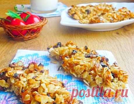 Батончики гранола – кулинарный рецепт