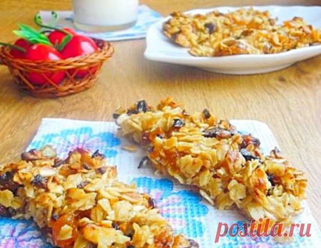 Батончики гранола – кулинарный рецепт