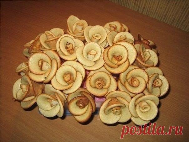 Печенье Розы.