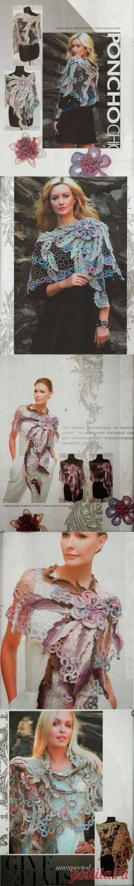 Irish crochet &amp;: Capes Irish lace.