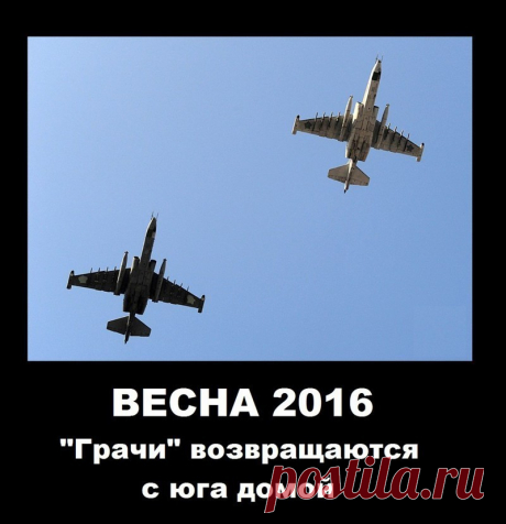 Весенние демотиваторы