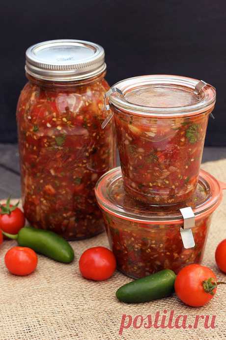Ферментированная сальса - безглютеновая, вегетарианская - вкусная вкуснятина