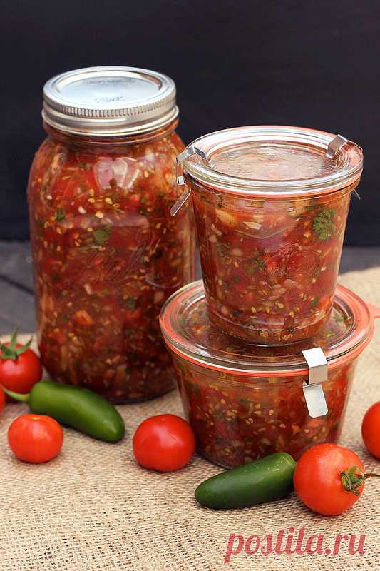Ферментированная сальса - безглютеновая, вегетарианская - вкусная вкуснятина
