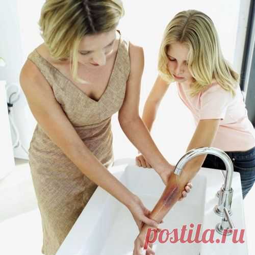 Первая помощь пострадавшему при ожогах