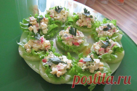 Закуски на кольцах ананаса | БУДЕТ ВКУСНО!