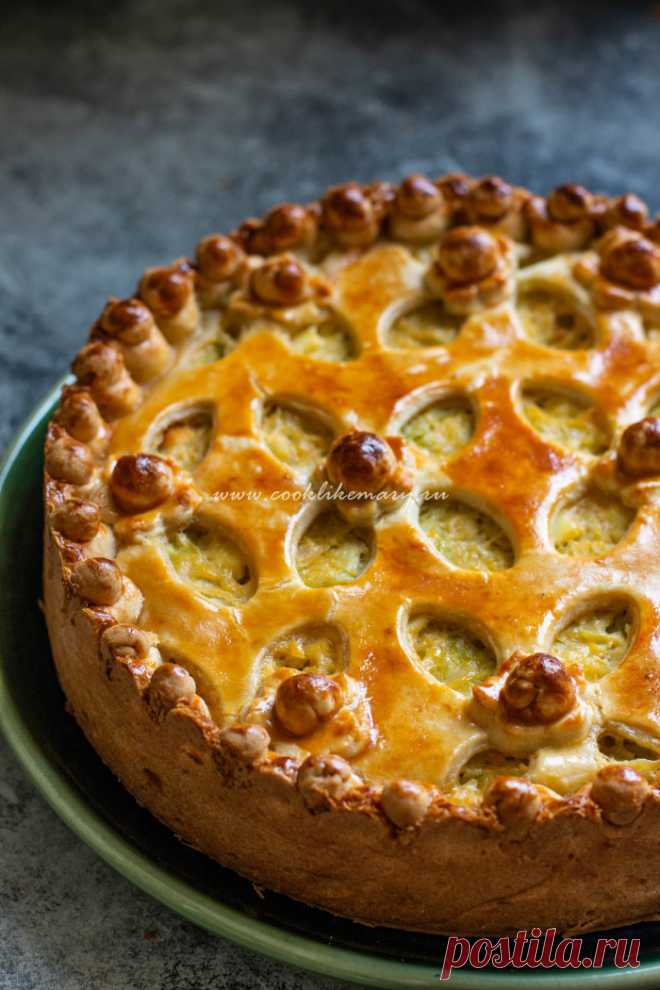 Пирог с капустой по секретному рецепту | cooklikemary.ru