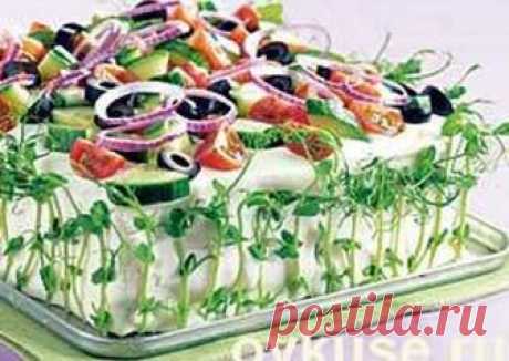 Соленый торт Автор рецепта Татьяна - Cookpad