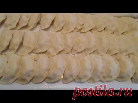 ГОТОВИМ С ЛЮБОВЬЮ! ВАРЕНИКИ С КАРТОШКОЙ!