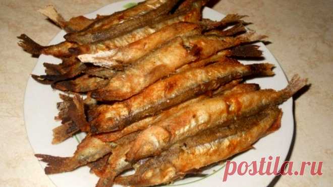 Мойва, жареная в духовке. Вкусно, просто, быстро и без гари.