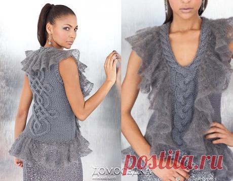 Связать жилет | ДОМОСЕДКА