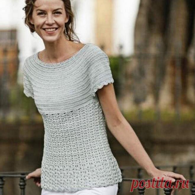 Всего 4 топа, но каких! Модели крючком с подробным описанием | Вязание с Paradosik_Handmade | Дзен