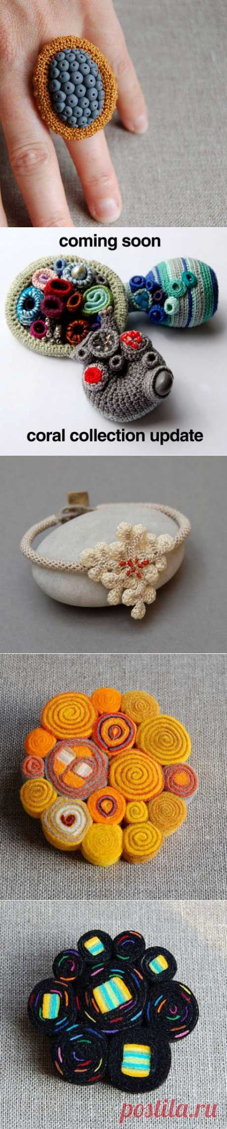 Альбом«Вязаные украшения Элин Томас (Crochet jewellery by Elin Thomas)»