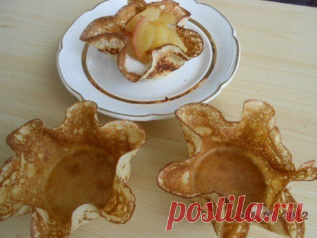 Красивые корзиночки для оформления салатов - Простые рецепты Овкусе.ру