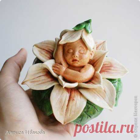 Малыш в кувшинке (МК) | Страна Мастеров