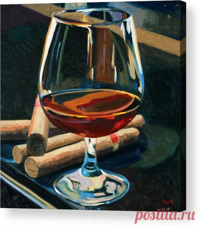Cigars and Brandy Acrylic Print by Christopher Mize Cigars and Brandy Acrylic Print by Christopher Mize.  All acrylic prints are professionally printed, packaged, and shipped within 3 - 4 business days and delivered ready-to-hang on your wall. Choose from multiple sizes and mounting options.