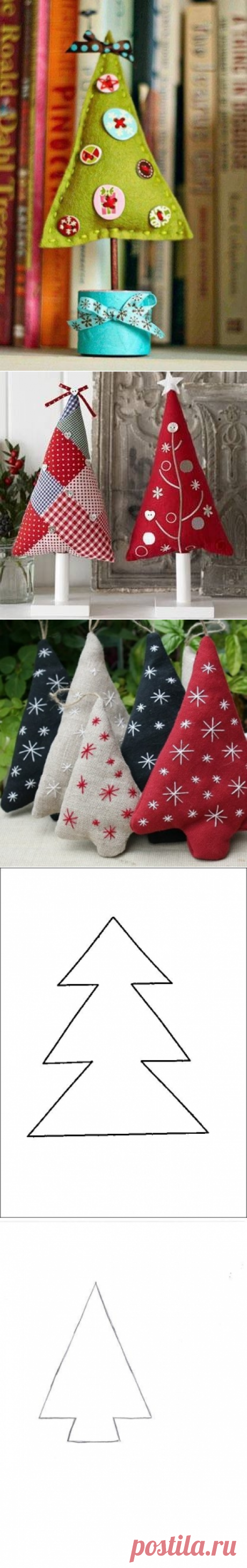 Елочки. Идеи и шаблоны.