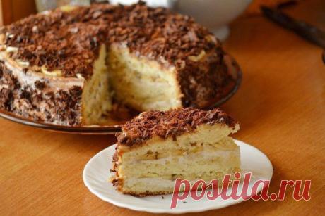 Торт Банановое наслаждение / Изысканные кулинарные рецепты