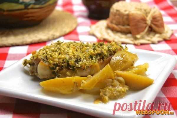 Свинина с яблоками в духовке - рецепт запеченной свинины с фото на Webspoon.ru