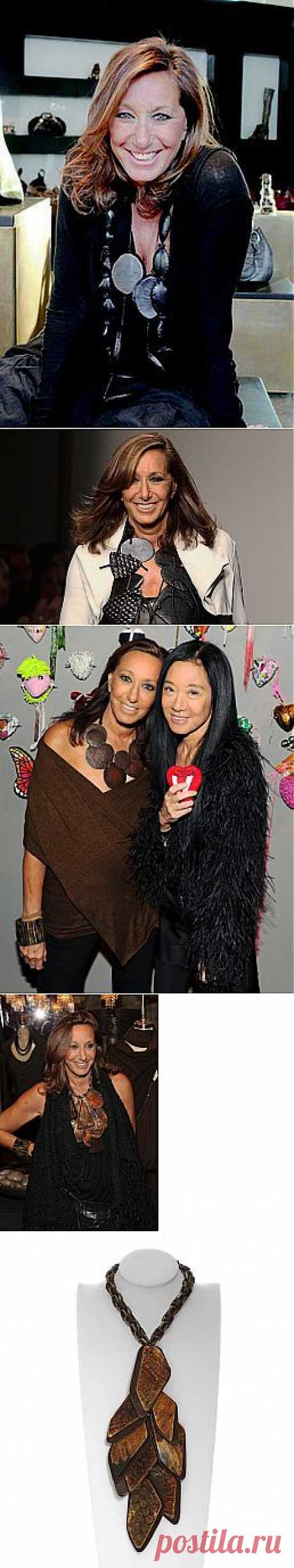 Этно-колье Donna Karan(трафик) / Дизайнеры /