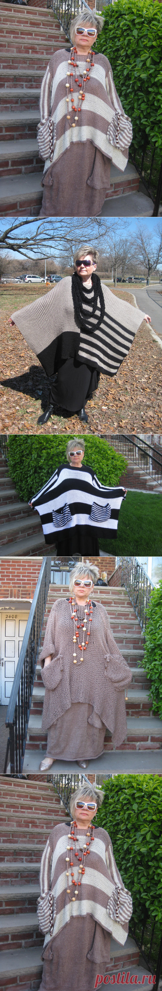 БОХО- вязанные модели.