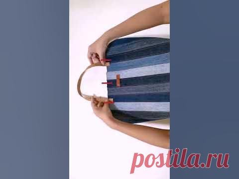 Short | DIY old jeans recycle | Tutorial​ tote bag