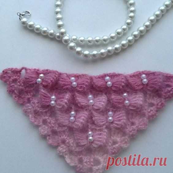 Узор "крокодиловая кожа"