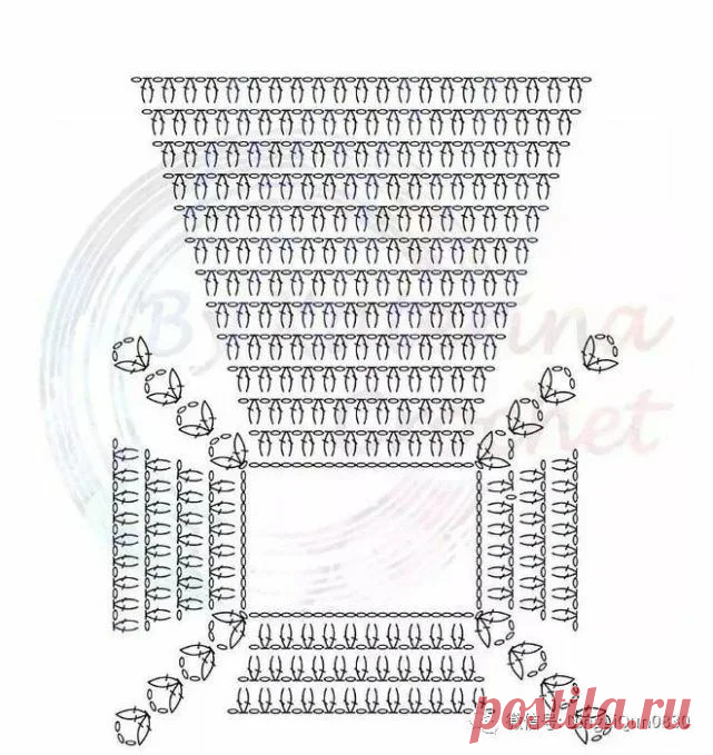 Большая подборка реглана крючком для топа, кофты, туники, платья, жакета, кардигана (схемы вязания кокеток) | Вязание крючком Елена Ермина | Дзен