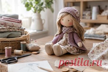 🧵✨ Мягкая кукла ручной работы — это гораздо больше, чем просто текстильная игрушка. За ее созданием стоят выбор ткани, разработка выкройки, пошив, набивка, оформление лица, создание одежды и десятки небольших деталей.

🎀 Почему авторские куклы так ценятся? Потому что каждая из них получает собственный характер и неповторимый образ.

#хендмейд #кукла #кукларучнойработы #текстильнаякукла #мягкаяигрушка #рукоделие #handmade #творчество #декор #авторскаякукла
Изображение от chatGPT