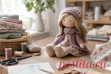 🧵✨ Мягкая кукла ручной работы — это гораздо больше, чем просто текстильная игрушка. За ее созданием стоят выбор ткани, разработка выкройки, пошив, набивка, оформление лица, создание одежды и десятки небольших деталей.

🎀 Почему авторские куклы так ценятся? Потому что каждая из них получает собственный характер и неповторимый образ.

#хендмейд #кукла #кукларучнойработы #текстильнаякукла #мягкаяигрушка #рукоделие #handmade #творчество #декор #авторскаякукла
Изображение от chatGPT