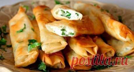 Лучшие кулинарные рецепты: Сырные палочки из лаваша