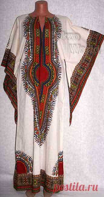 Галабея. Выкройка