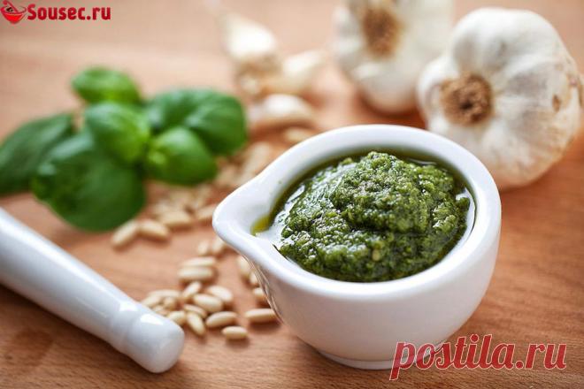 Как приготовить соус Песто в домашних условиях: рецепты пошагово