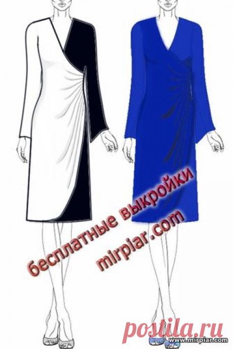 pattern sewing, асимметричная драпировка, выкройка платья, платье, шитье, выкройки платьев, выкройки скачать, free pattern, готовые выкройки бесплатно