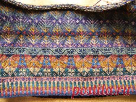 Вязание в стиле Fair isle :cнуды, шарфы,шапки...