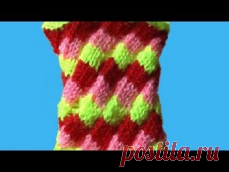 Урок вязания эстонской спирали спицами » Ниткой - вязаные вещи для вашего дома, вязание крючком, вязание спицами, схемы вязания