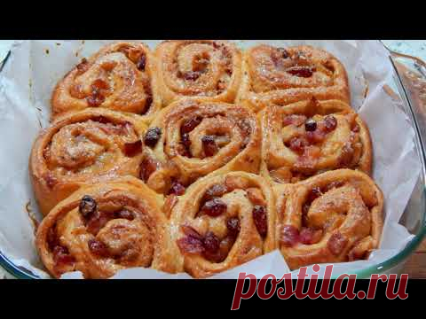 Булочки с яблочной начинкой ,от которых сложно оторваться! - YouTube