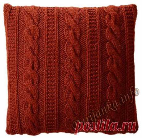 Подушка с узорами 227 Creations 2015/2016 Bergere de France №4901
