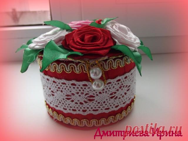 Шкатулка "Цветочная поляна"