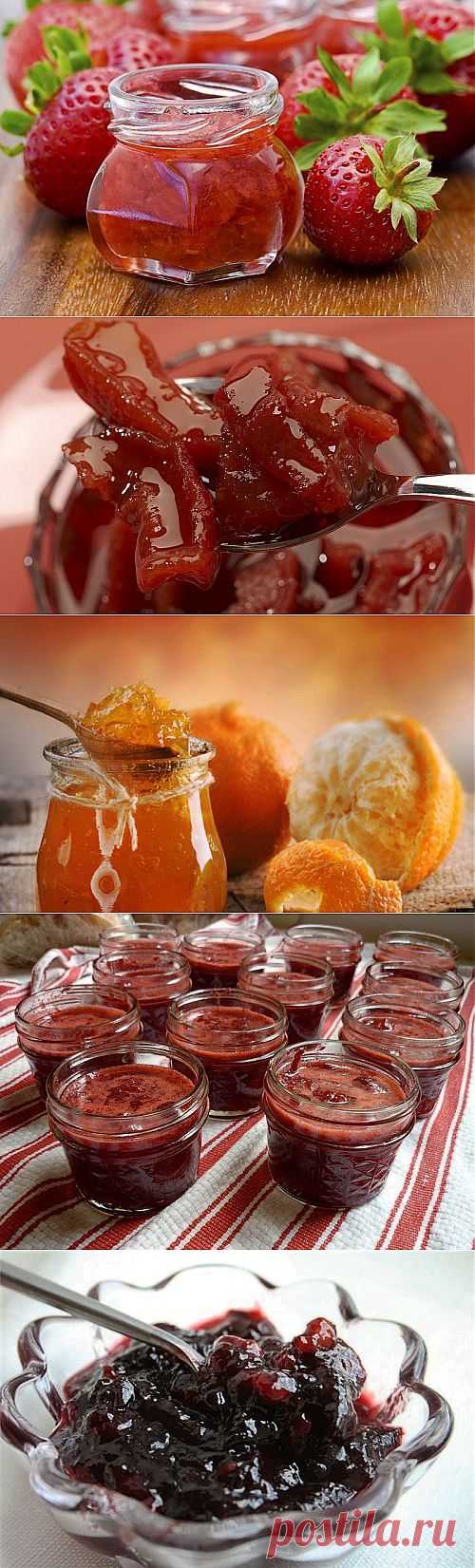 Фруктовые и ягодные джемы: 7 самых вкусных / Простые рецепты